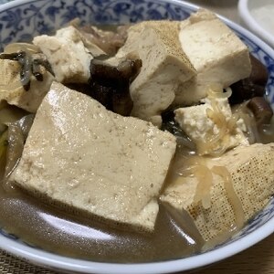 お肉多めの肉豆腐